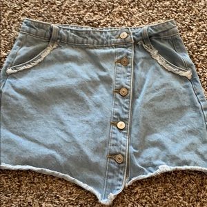 Jean skirt